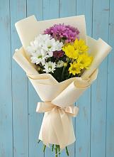 Букет цветов из:  Хризантемы #REPLACE_PRED# Ливенке