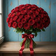 Букет Красные розы Блэк Меджик #REPLACE_PRED# Ливенке