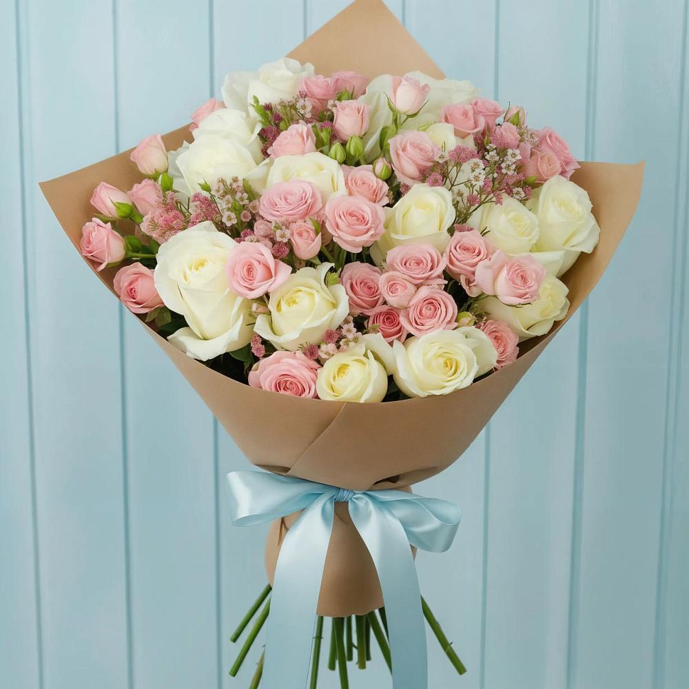 Букет цветов из: Розы в Ливенке