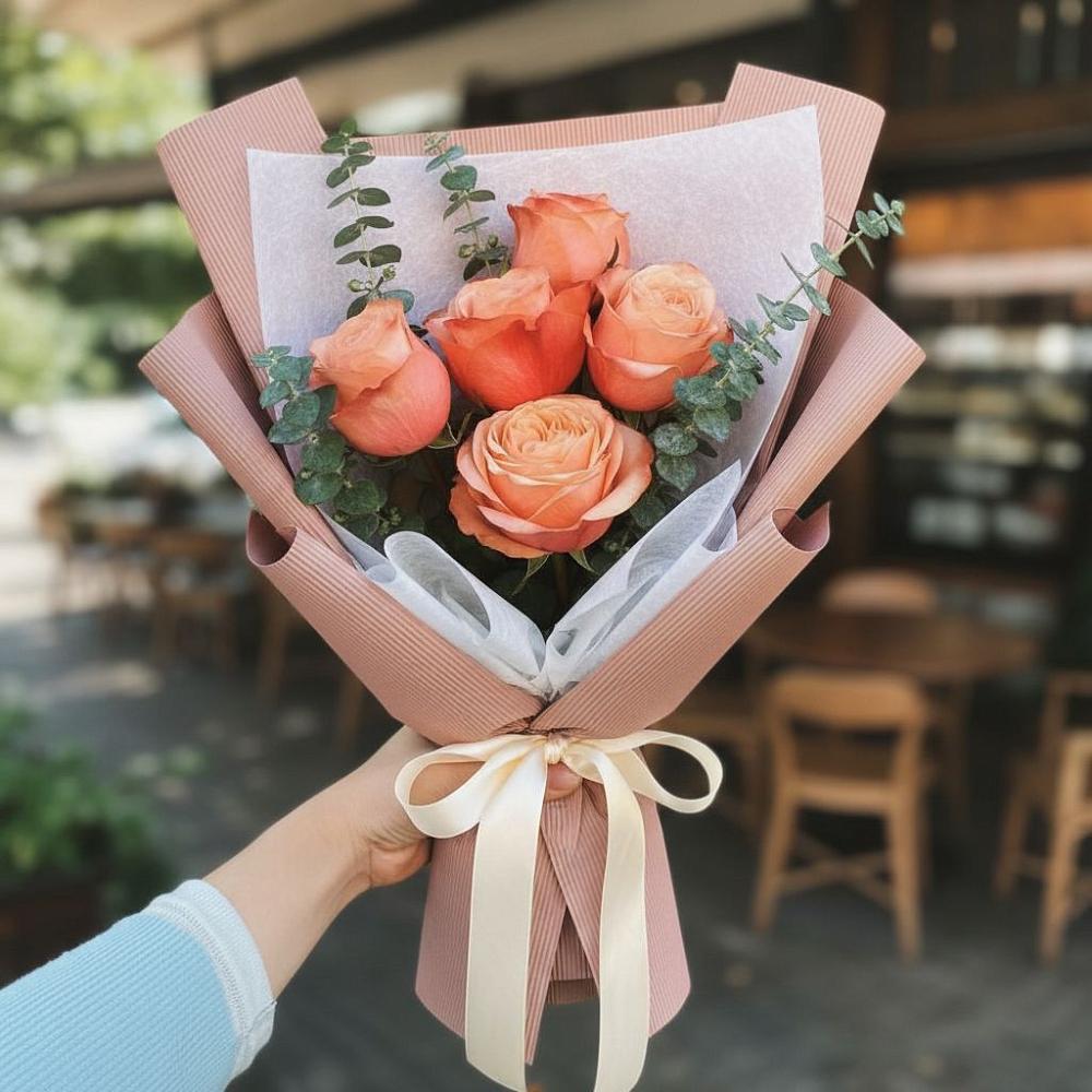 Букет цветов из: Розы в Ливенке