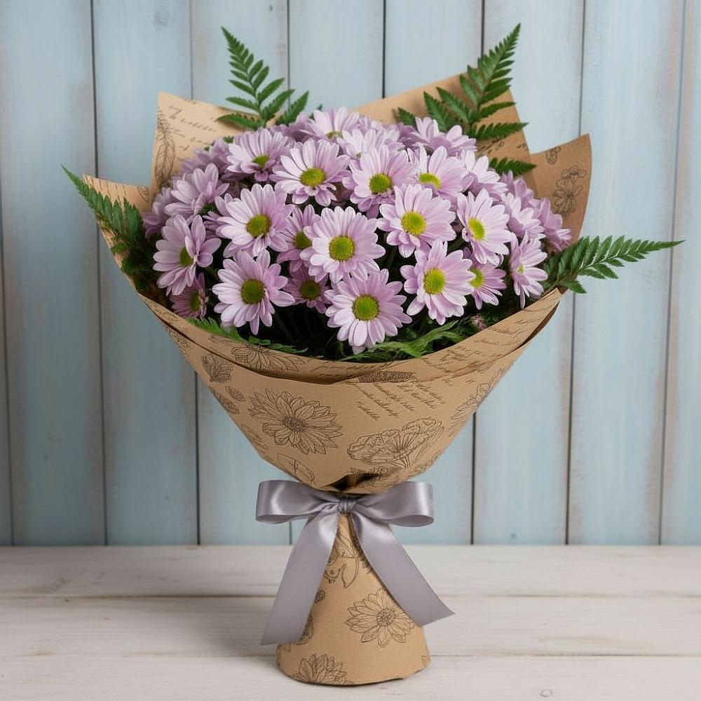 Букет цветов из: Хризантемы в Ливенке