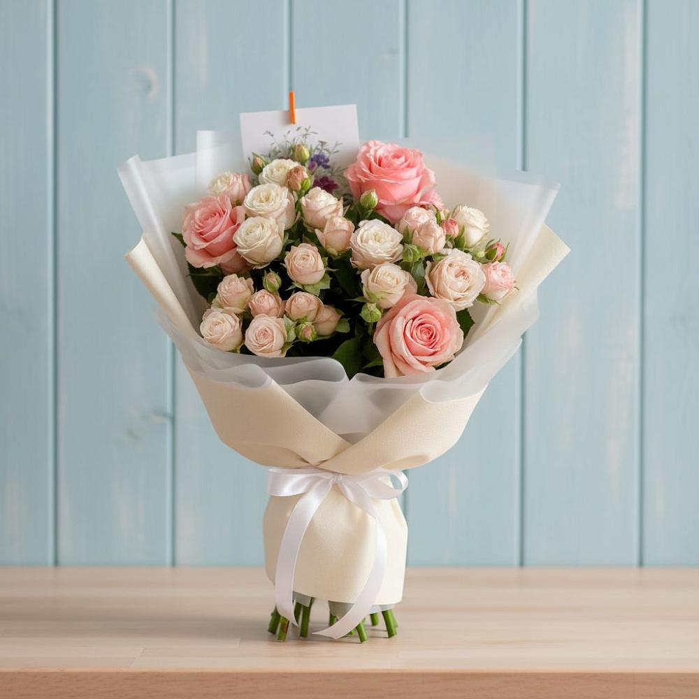 Букет цветов из: Розы в Ливенке