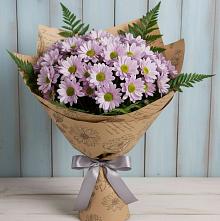 Букет цветов из:  Хризантемы в Ливенке