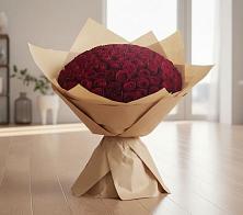 Букет 101 Красная роза в Ливенке