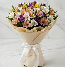 Букет цветов из:  Альстромерии в Ливенке