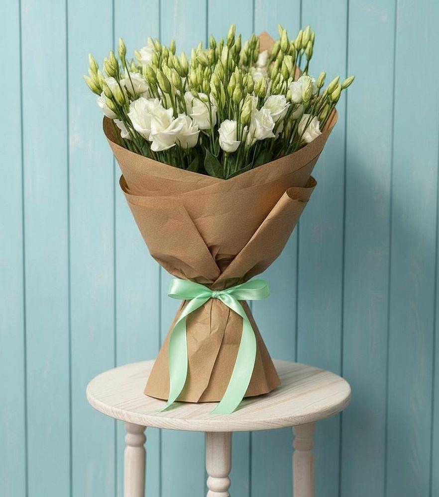 Букет цветов из: Лизиантусы в Ливенке