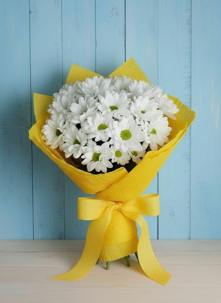 Букет цветов из: Хризантемы в Ливенке