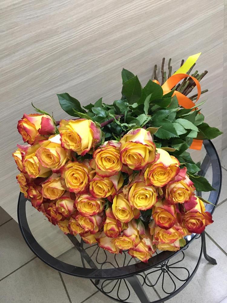 Букет Желтые розы в Ливенке