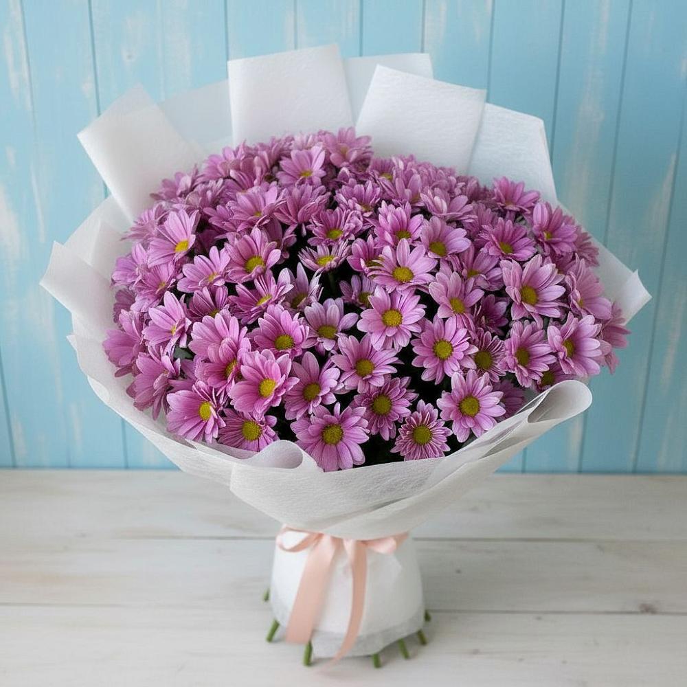 Букет цветов из: Хризантемы в Ливенке