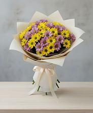 Букет цветов из:  Хризантемы в Ливенке