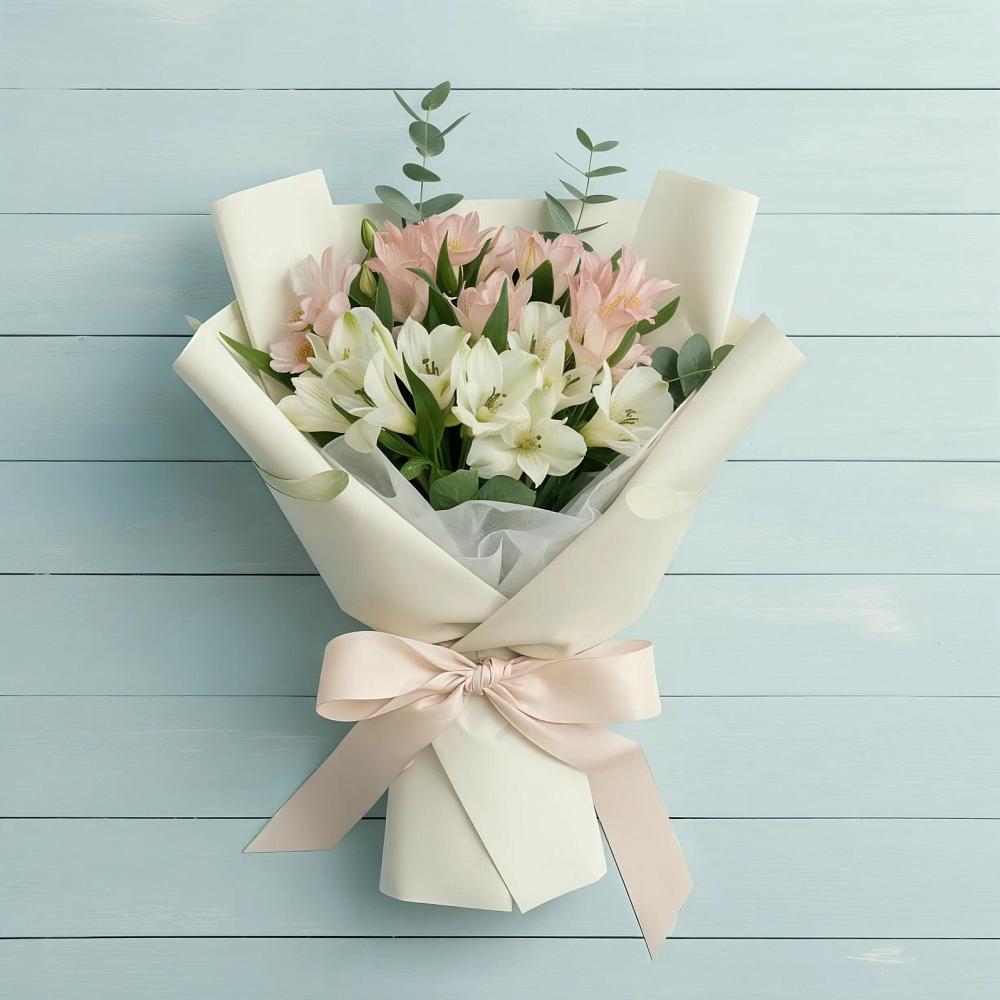 Букет цветов из: Альстромерии в Ливенке